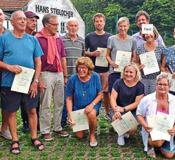 Die besten Tennisspieler des TV 1868: Alle Vereinsmeister des TV bei der Meisterschaft mit Sommerfest.  - Foto: TV 1868